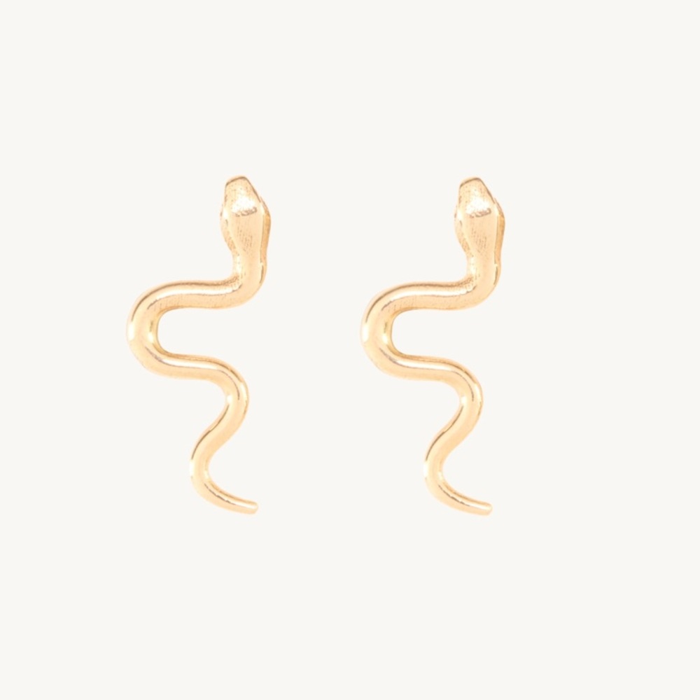 Catbird Sylvie Snake Stud Earrings